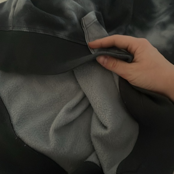 Champion blue and white tie-dye hoodie. - Picture 3 of 3